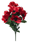Red Poppy Bouquet 