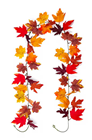 Autmnal Dark Shades Leaf Garland 