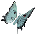 Blue Butterfly on Pick - 18 x 15cm 