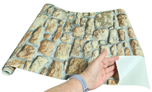 Stone Printed Self-Adhesive Vinyl Film 