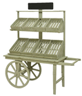 Wooden Display Cart 