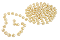 Fake Gold Pearl Bead String 