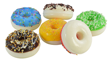 Colourful Ring Donuts - Pk.6 