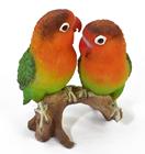 Love Birds on Branch 