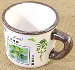 Basil Herb Planter Mug 