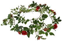 Red Rose Garland 