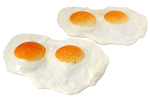 DOUBLE FRIED EGG 15 x 11CM PK2 