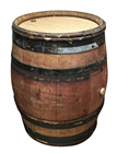 Rustic Wooden Wine Barrel