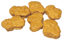 Fake Chicken Nuggets - Pk.6 