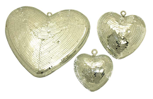 Mirror Heart, Silver - 20CM 