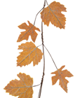 Frozen Autumn Leaf Garland 