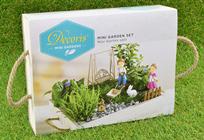 Mini Garden Set with Figurines and Swi 