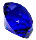 40mm Sapphire Diamond Cut K9 Crystal G 