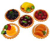 Patisserie Style Fruit Tarts - Pk.6 
