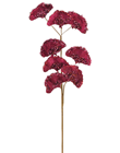 Decorative Leaf Spray - Dark Maroon 