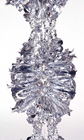 PULL-OUT GARLAND, SILVER - 400CM X 3 