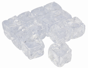 Plastic Ice Cubes - 30mm Pk.12 