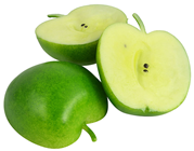 Green Apple Halves - Pk.3 