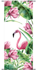 Tropical Flamingo Banner 