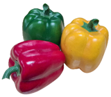 Set of 3 Bell Peppers 