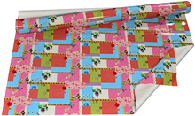 Bright Patches PVC Fabric 