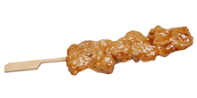 Fake Satay Chicken Skewer Kebab 