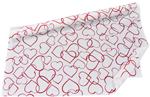 Heart Print Fabric 