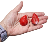 Fake Strawberry Halves - Pk.10 