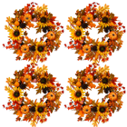 Sunflower & Pumpkin Wreath 
