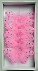 Pink Feather Butterfly - 8cm Pk.6 