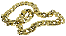 Chunky Gold Coloured Chain Necklace 