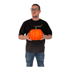 Large Round Orange Pumpkin 