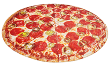 Extra Large Fake Pepperoni Pizza 