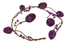 Decorative Purple Raspberry Garland 