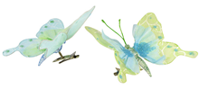 Blue Butterflies - 12cm Pk2 