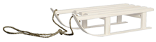 Whitewashed Display Sledge - 51cm 