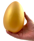 Big Golden Egg - 17 x 11cm 