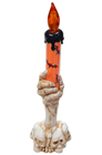 Halloween LED Candlestick - Orange 