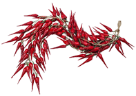 Fake Dried Chilli Garland, Pk.4 