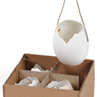 Open Goose Eggs - 5 x 7cm Pk.4