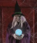 Psychic Witch with Light-Up Ball 