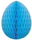 Honeycomb Paper Egg - Blue 20cm 