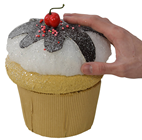 Giant Cherry Cupcake 