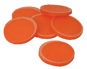 Plastic Orange Slices - Pk.6 