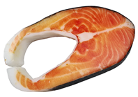 Lifelike Salmon Steak 