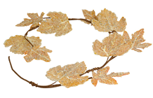 Frozen Autumn Leaf Garland 