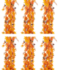 Autumn Maple Garland - PACK of 6 