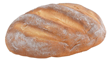 Lifelike Bloomer Bread Loaf 