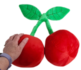 Giant Plush Pair of Cherries 