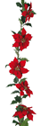 Poinsettia Garland - 170cm 